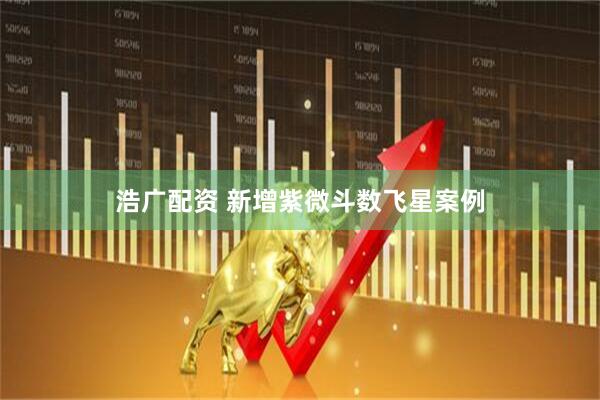 浩广配资 新增紫微斗数飞星案例