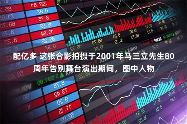 配亿多 这张合影拍摄于2001年马三立先生80周年告别舞台演出期间，图中人物