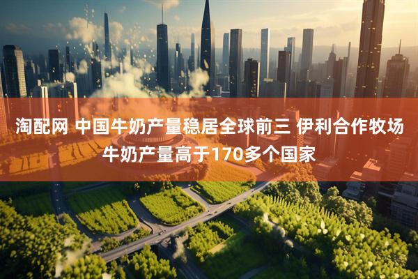 淘配网 中国牛奶产量稳居全球前三 伊利合作牧场牛奶产量高于170多个国家